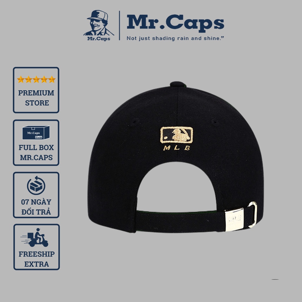 Nón lưỡi trai LA - Nón kết thêu chuẩn MLB cao cấp dáng thể thao Ulzzang thời trang unisex dành cho cả nam nữ Mrcaps LA01