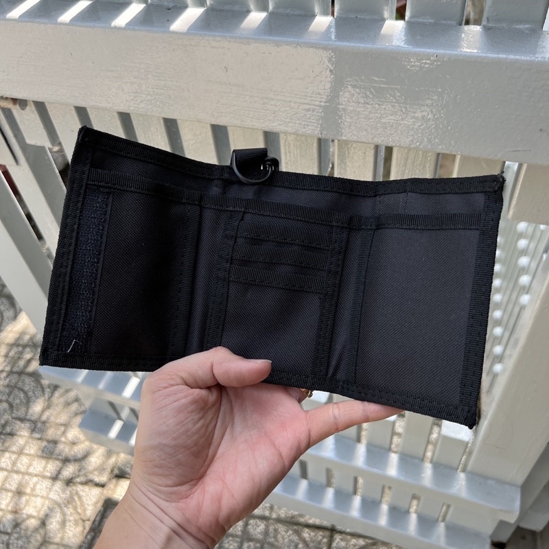 Ví Unisex Ngắn Wallet Degrey Chất Vải Canvas Cao Cấp Gia Công Tinh Xảo - Ví Local Brand Đi Chơi
