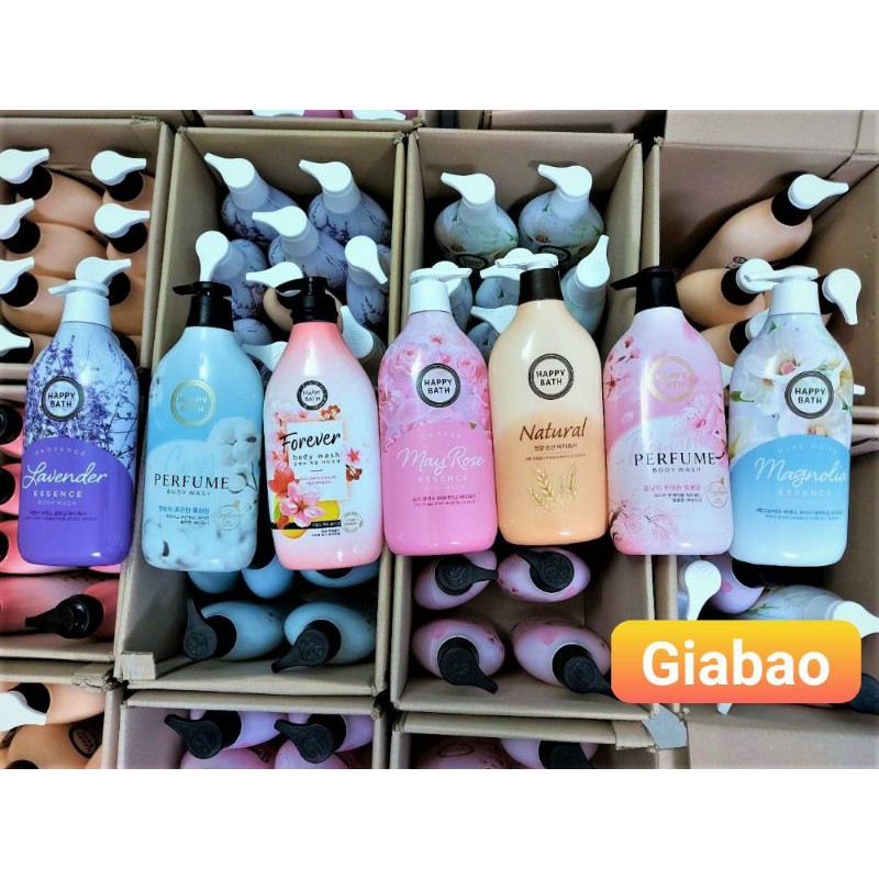 Sữa tắm nước hoa Happy Bath 900ml (12 mui) | BigBuy360 - bigbuy360.vn