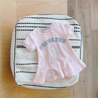 Váy polo màu hồng cho bé gái