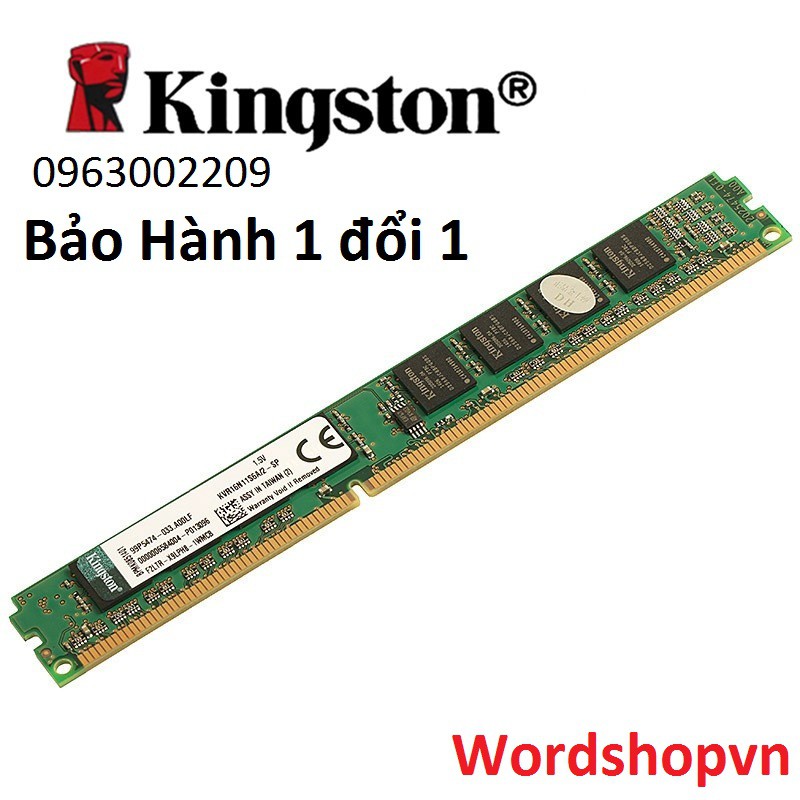 Ram Kingston DDR3 4GB Bus 1600  - Dành Cho PC