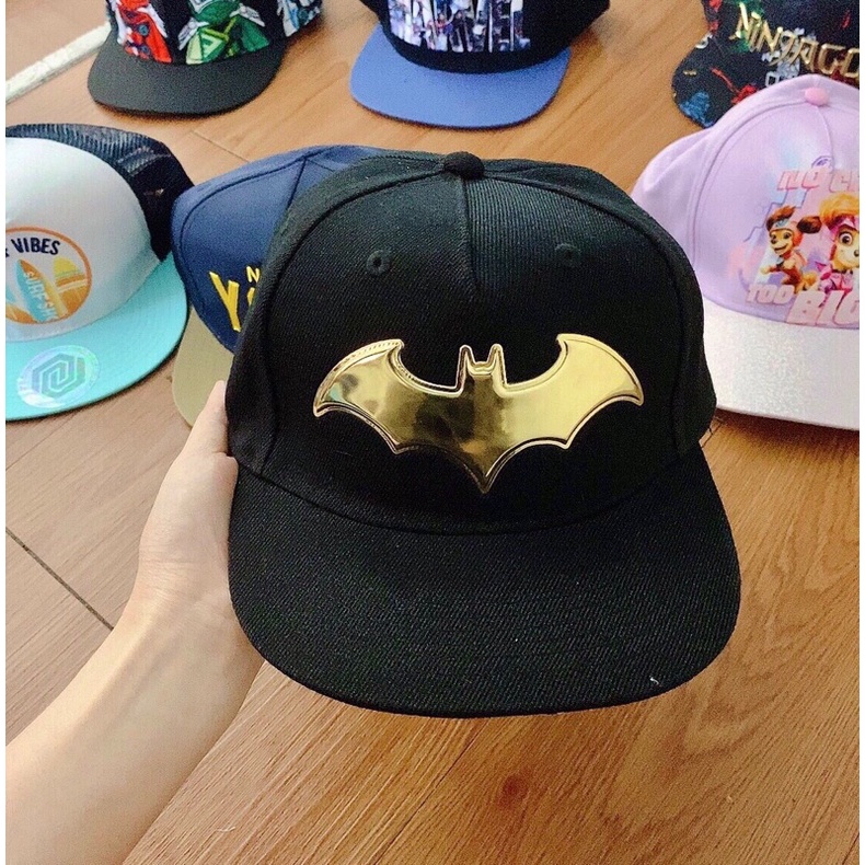 Mũ lưỡi trai Batman HM dư bé trai