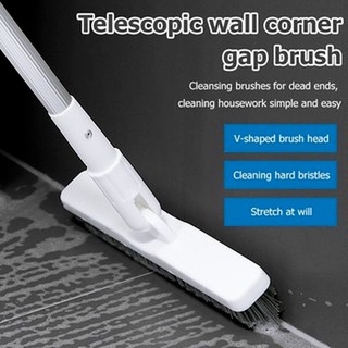 The cleaning mop has a convenient 180-degree swivel design with 2 long handles