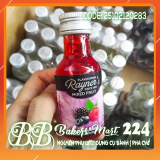 Hương mùi trái cây mixed fruits hiệu rayner's - chai 28ml