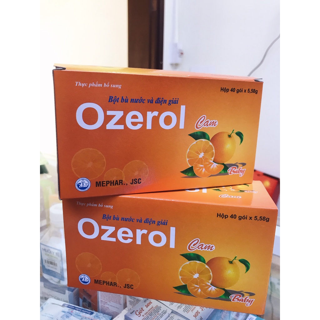 Gói bổ sung điện giải Oresol hương cam - 1 gói