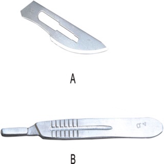 ❤️ cán dao mổ phẫu thuật y tế số 4 + 5 lưỡi dao mổ số 20 doctor cán dao mổ phẫu thuật số 04