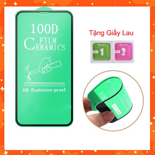 Kính Cường Lực Dẻo Full Màn 100D Dành Cho Realme C1/ C2/ C3/ C11/ C12/ C15/ 3/ 3 Pro/ 5/ 5i/ 6/ 7/ 7 Pro - Siêu