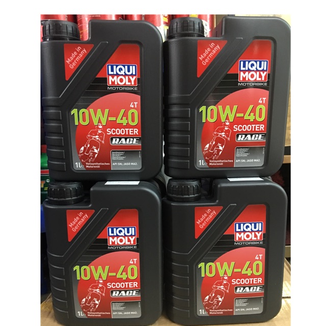 Nhớt Liqui moly 10w40 scooter