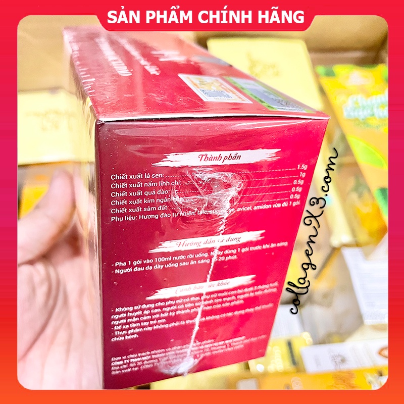 Trà Giảm Cân Vị Đào Đông Anh - Trà Thảo Dược Giảm Cân Nguyễn Huỳnh Như - Tặng Detox