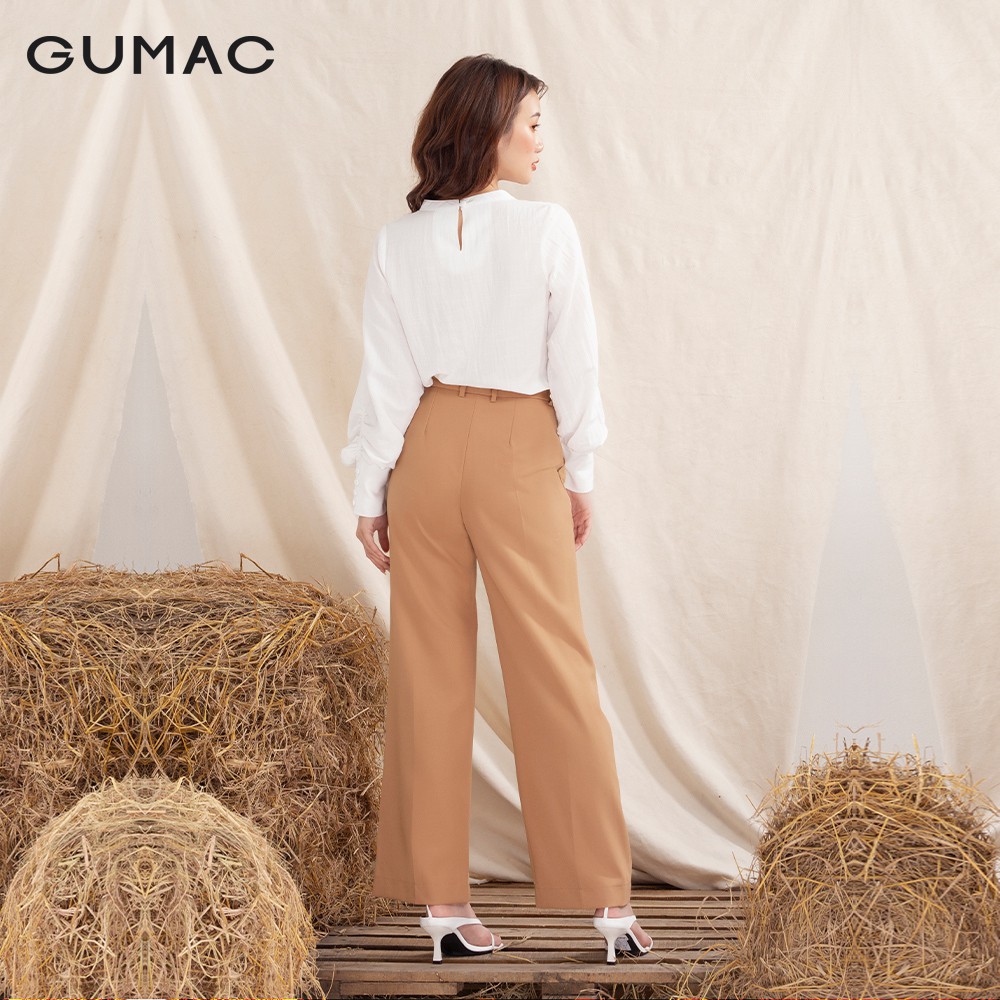 [Mã WABRGU72 giảm 10% tối đa 50k đơn 250k] Quần tây ống đứng QA1018 GUMAC | BigBuy360 - bigbuy360.vn