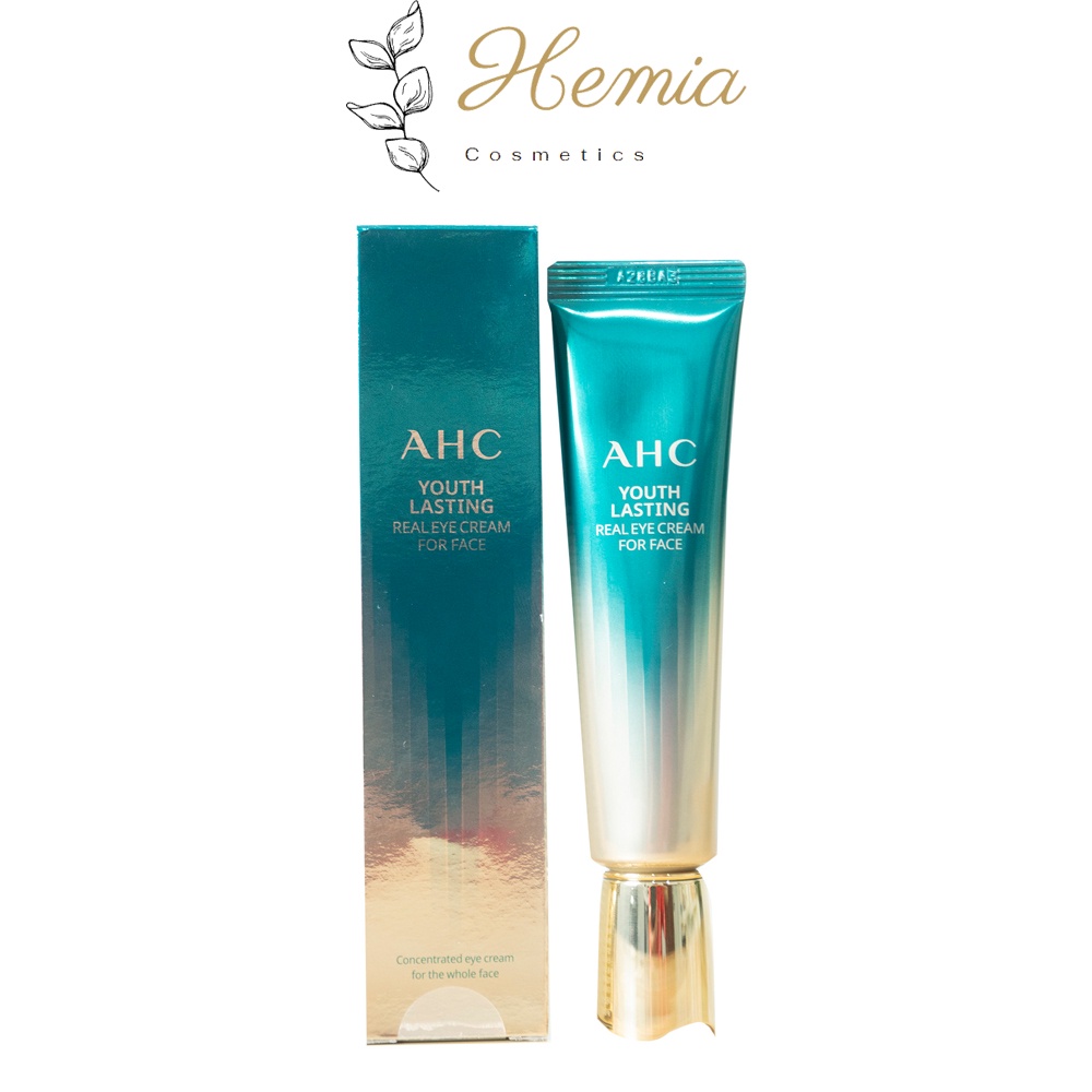 Kem Mắt AHC Ageless Real Eye Cream For Face 12ml &30ml Hàn Quốc