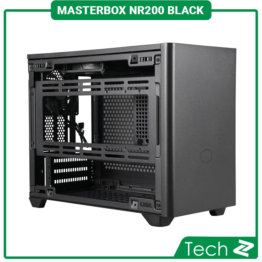 Vỏ case Cooler Master MasterBox NR200 Black (Mini ITX Tower/Màu đen)