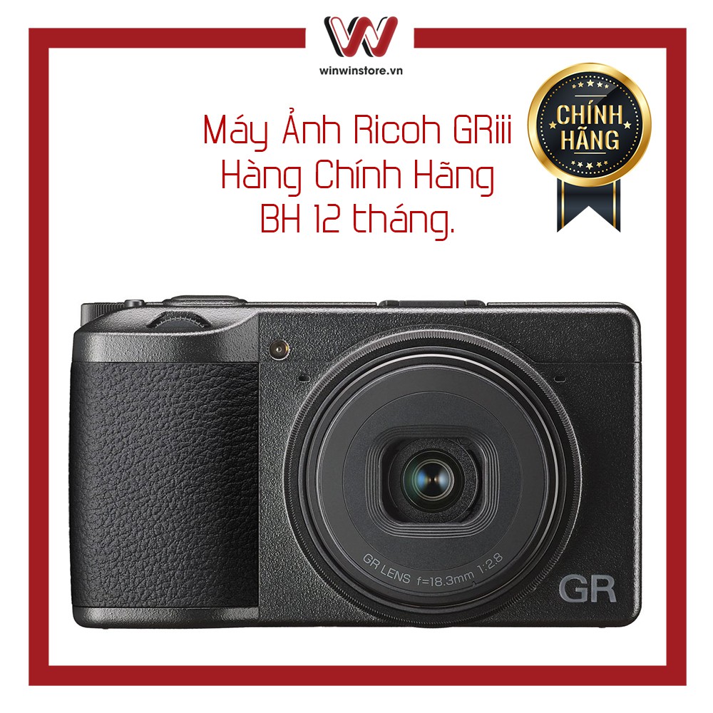 Máy ảnh compact Ricoh GR III - Hàng chính hãng