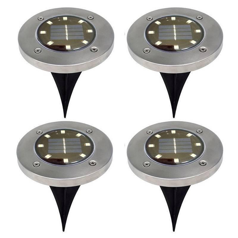 Đèn led 8 bóng năng lượng mặt trời
