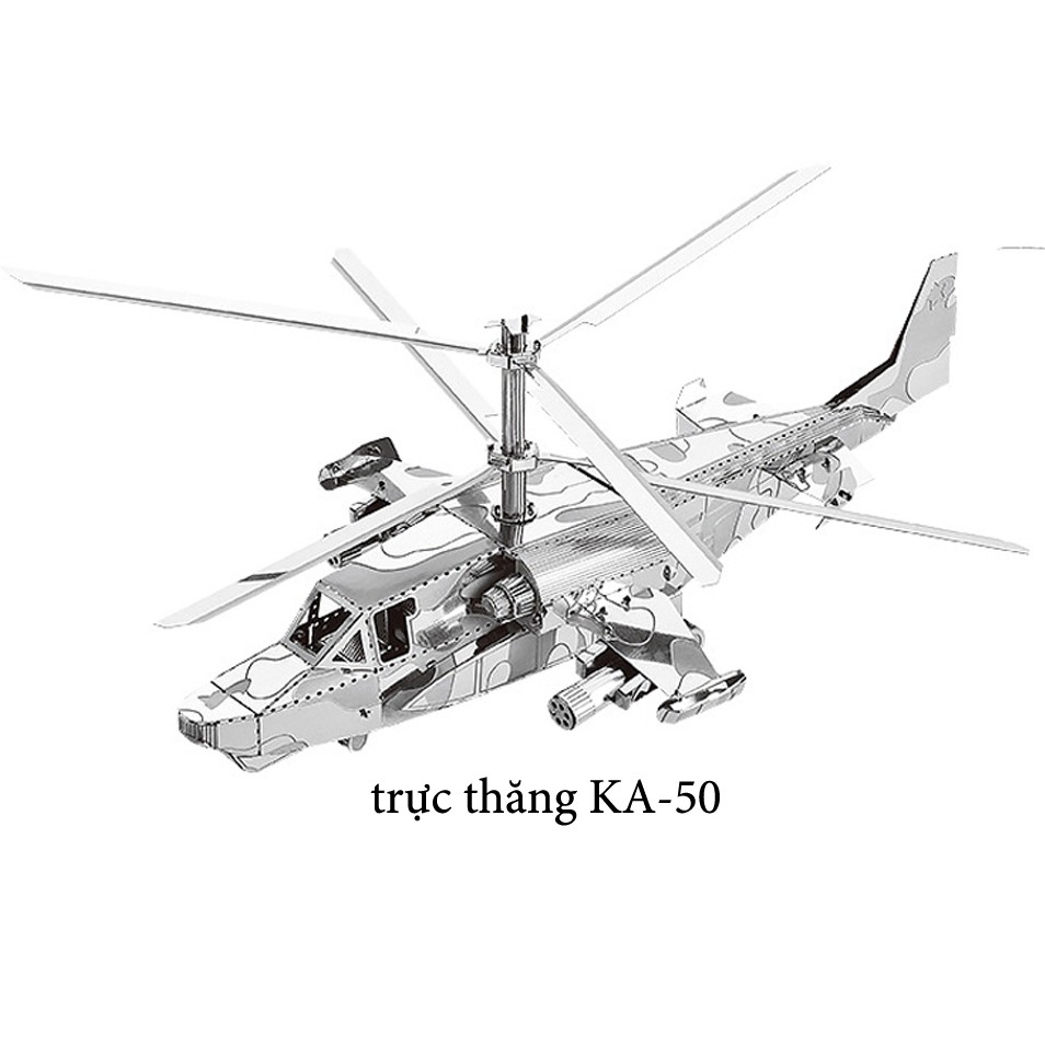 Mô hình lắp ghép kim loại các mẫu máy bay