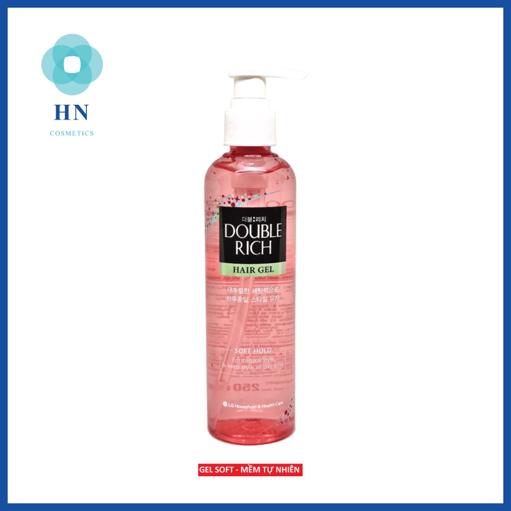 Gel tạo kiểu tóc Double Rich 250ml