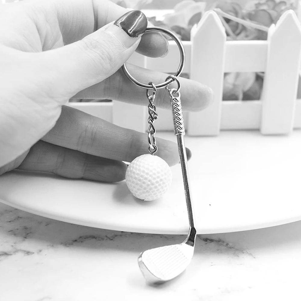 Móc Khóa Quả Bóng Golf Kim Loại Dành Cho Nữ