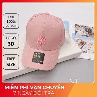 Mũ Lưỡi Trai NY Yankees 💖FREESHIP💖Mũ NY Cá Tính Thêu Logo Nổi 3D, Chất Kaki 100% Cotton Cực Đẹp, Form Cứng Cáp