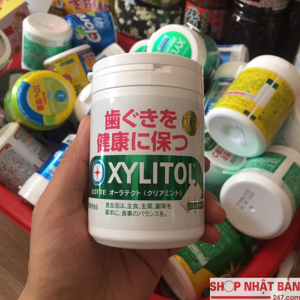 [Date 2022] Kẹo cao su Lotte xylitol Nhật Bản