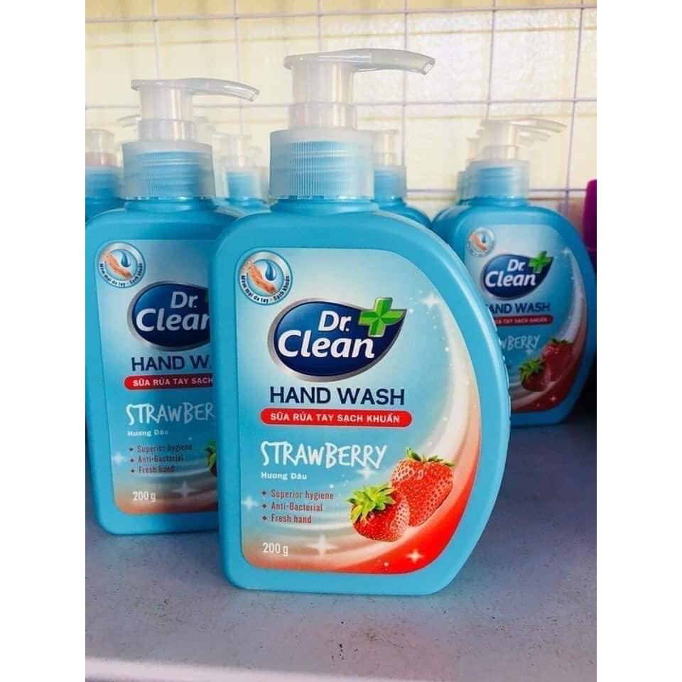 |Giá tri ân| Nước rửa tay kháng khuẩn Dr Clean 200g | BigBuy360 - bigbuy360.vn