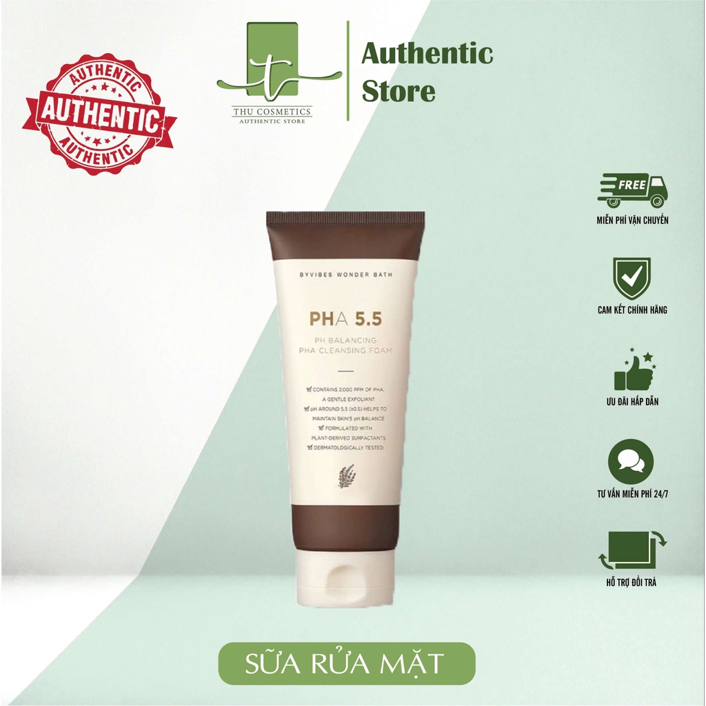 [CHÍNH HÃNG] SỮA RỬA MẶT CÂN BẰNG DA PHA 5.5 pH Blancing PHA Cleansing Foam 130ml