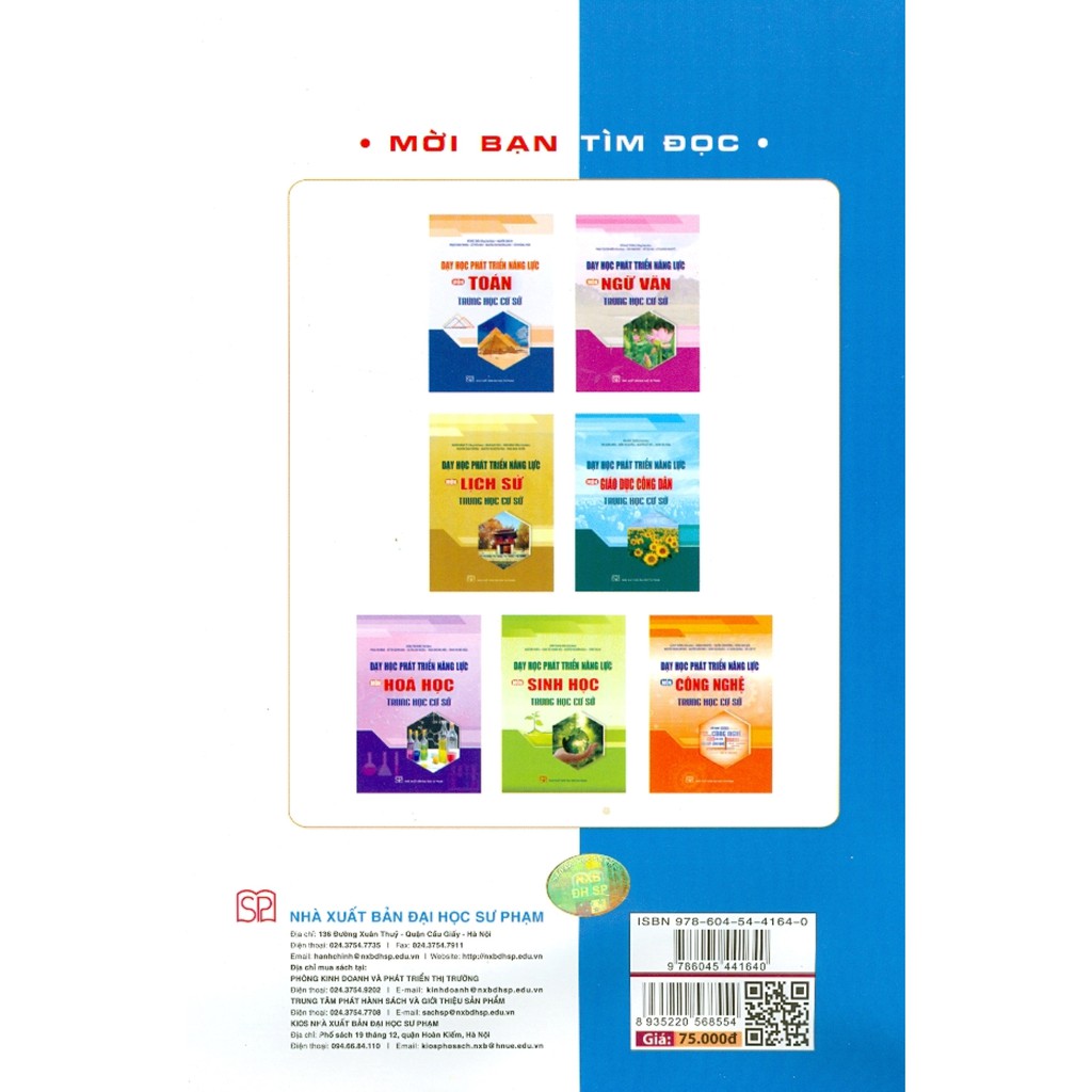 Sách - Dạy Học Phát Triển Năng Lực Môn Địa Lí Trung Học Cơ Sở
