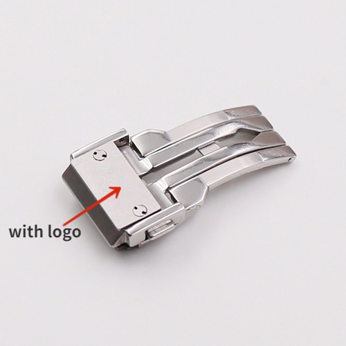 Chốt khóa dây đeo đồng hồ HUBLOT kép bằng thép không gỉ 18mm/ 20mm/ 22mm tiện lợi