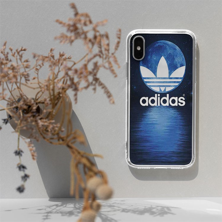 Ốp lưng logo ADIDAS trái đất EARTH tỏa bóng sáng xanh cho Iphone 5 6 7 8 Plus 11 12 Pro Max X Xr ADIPOD00071