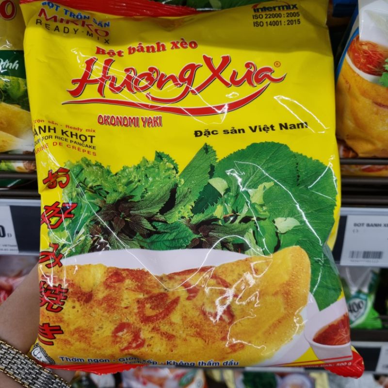 Bột bánh xèo Hương Xưa Mikko 500g