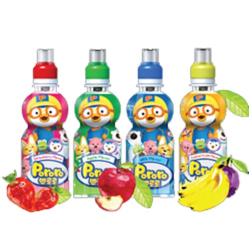 Nước uống Pororo Nội địa Hàn Quốc (6 Vị: Chuối, Việt Quất, Dâu, Táo, Trái cây, Sữa) | BigBuy360 - bigbuy360.vn