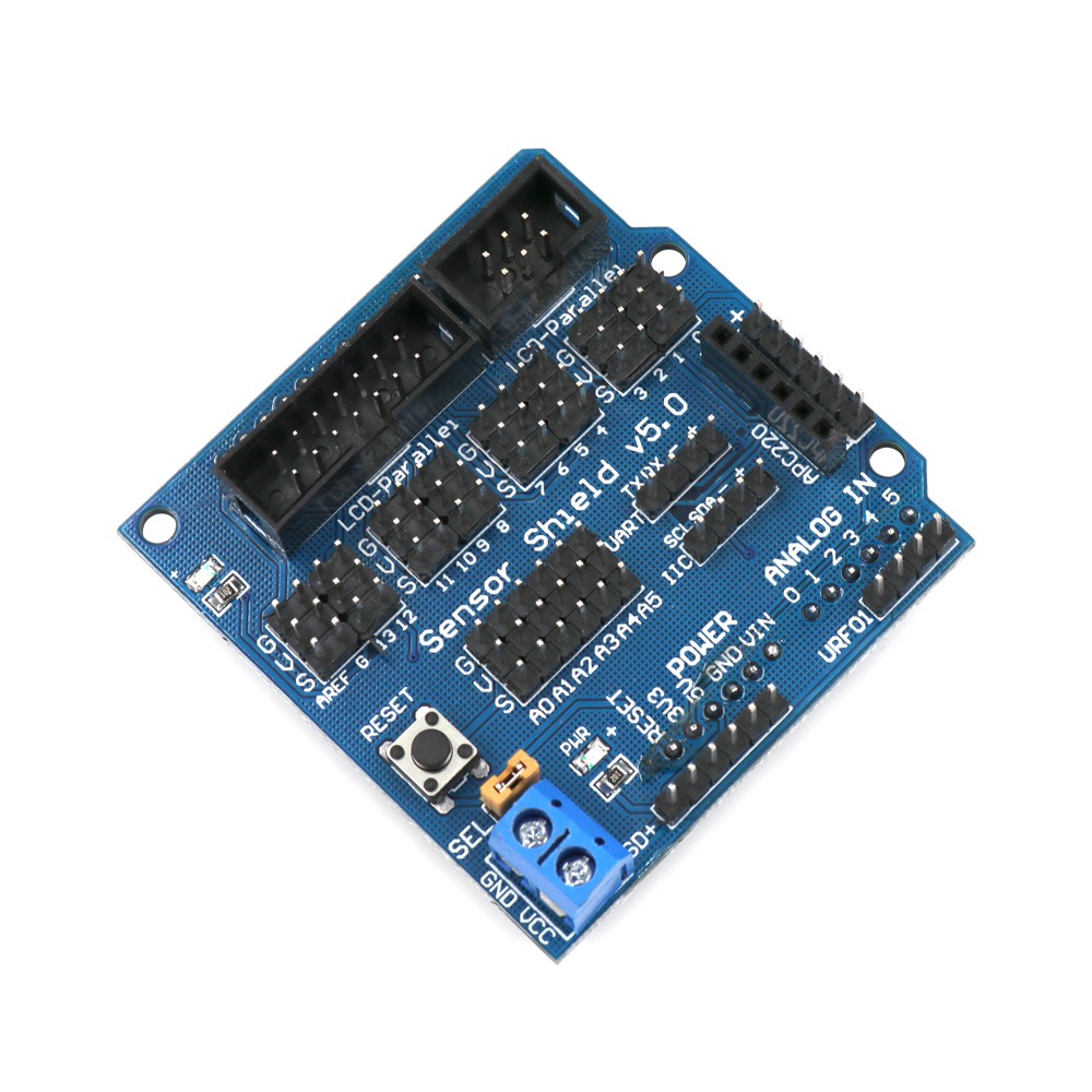 Bản Mạch Cảm Biến Mở Rộng Shield V5.0 Dành Cho Robot Arduino