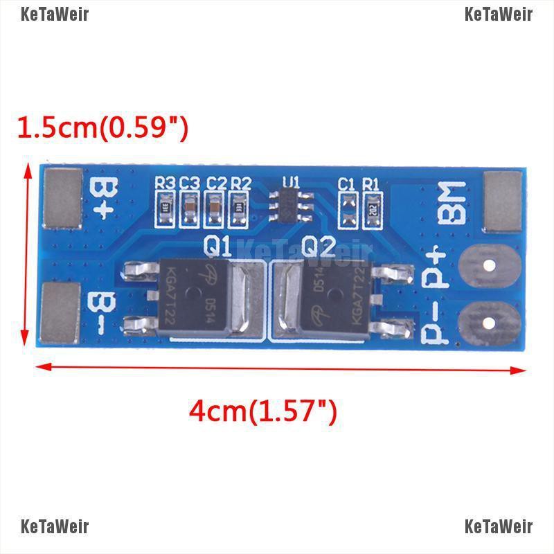 Bảng Mạch Bảo Vệ Sạc Pin Lithium Bms Ketaweir 2s 8a 7.4v W / Balance 18650 Li-ion | BigBuy360 - bigbuy360.vn