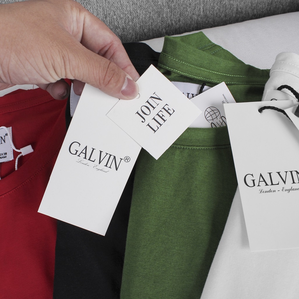 Áo thun nam cổ tròn Galvin vải cotton co giãn cộc tay ngắn lỡ bộ 4 màu APGV5 - Leo Vatino | BigBuy360 - bigbuy360.vn