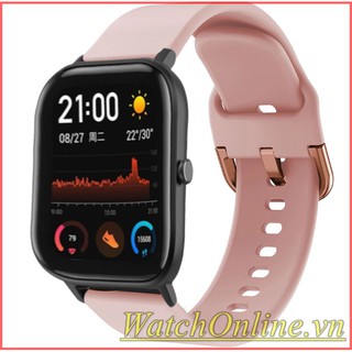 Dây đeo silcon amazfit bip / gts/gtr 42mm chính hãng sikai