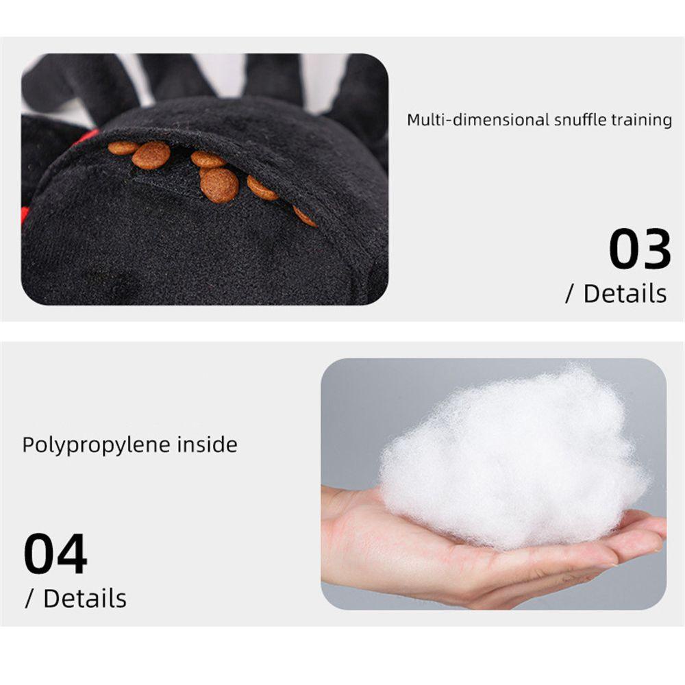 YNATURAL Nhện Nhồi Bông Đồ Chơi Huấn Luyện Kỹ Năng Sống Động