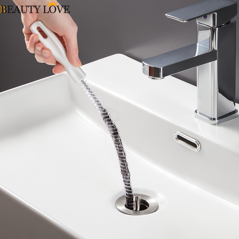 [Mới] Bàn Chải Làm Sạch Ống Thoát Nước Có Thể Uốn Cong Bền Bỉ Thiết Thực