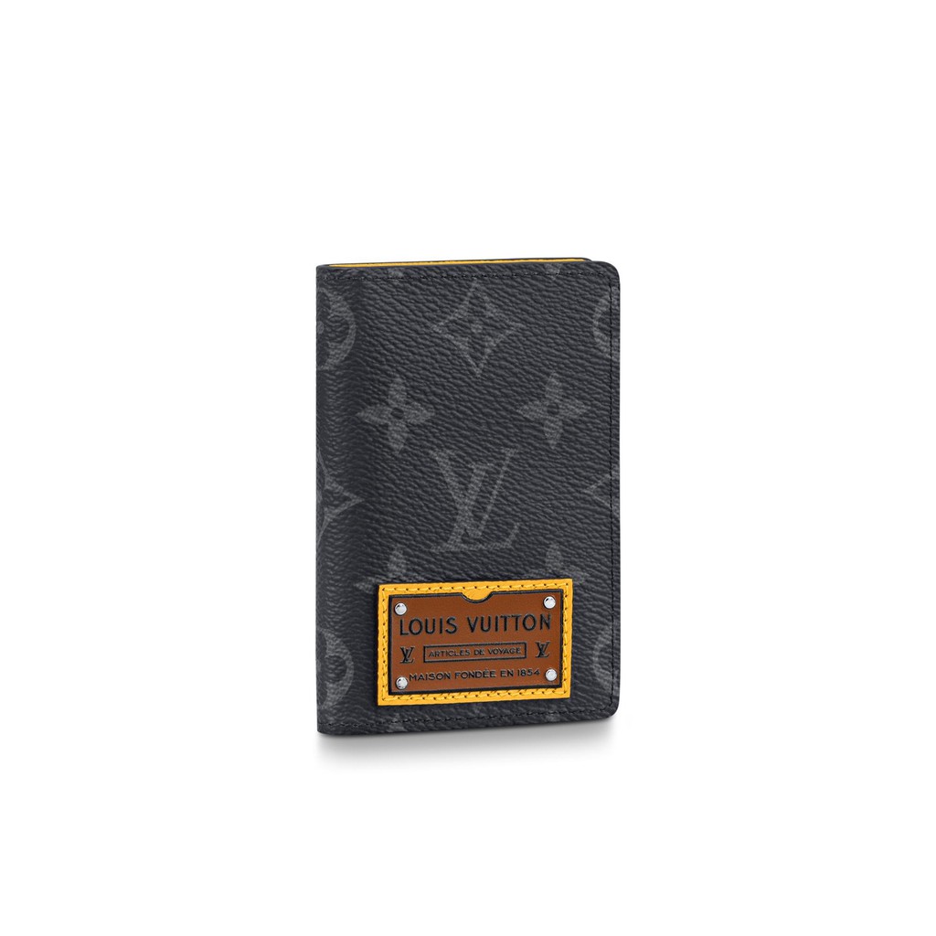 LV WALLET - Ví đựng card Multiple Monogram Eclipse (Black) [Mirror Quality]