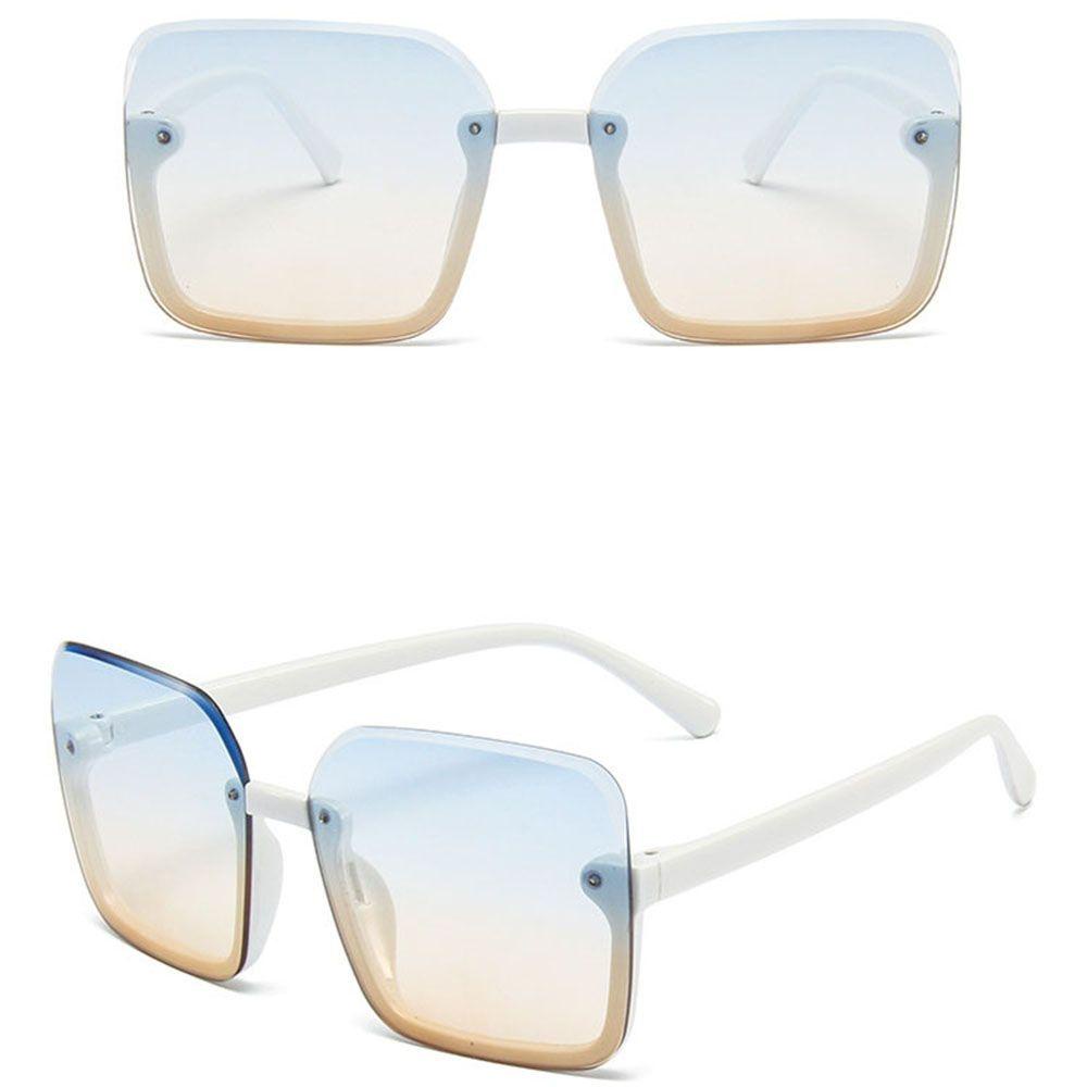 Kính Mát Gọng Vuông Phong Cách Vintage Oversize