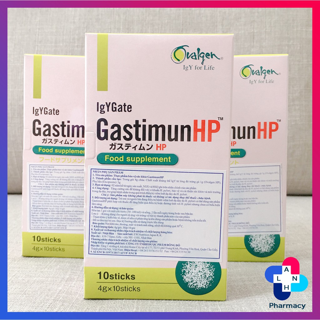 GastimunHP - Khắc tinh của vi khuẩn HP.