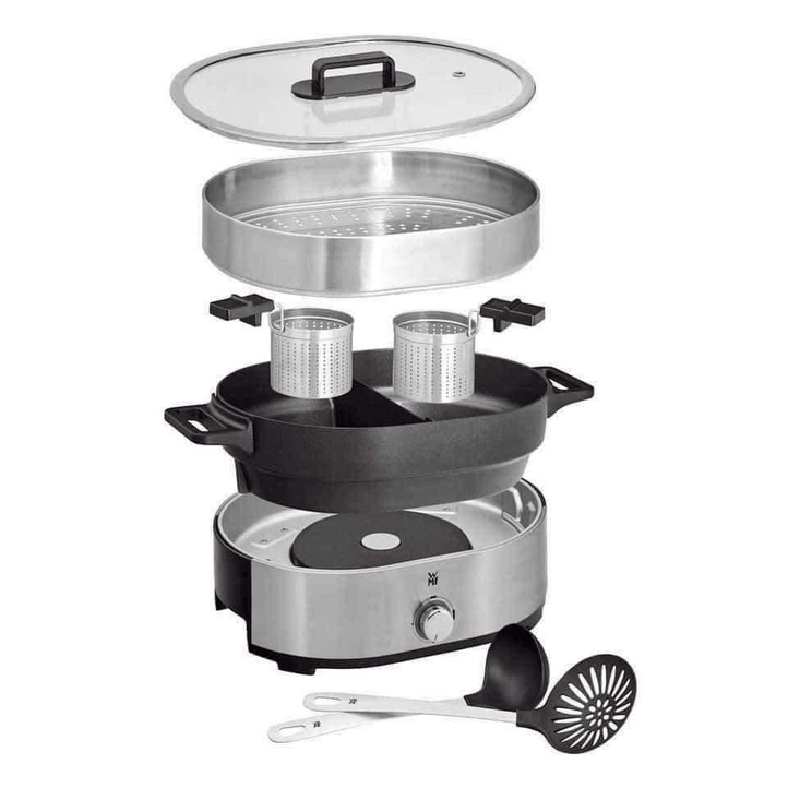 SIÊU PHẨM NỒI LẨU HẤP 2trong1 WMF Hot Pot Lono