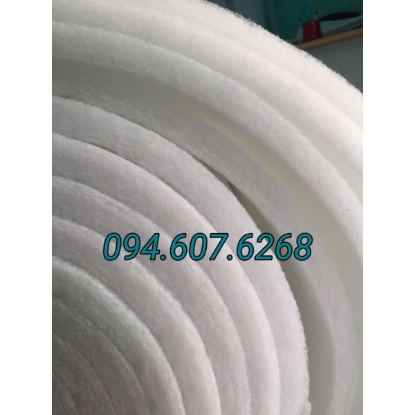 Bông Lọc Nước Bể Cá, Hồ Thủy Sinh, Hồ Thủy Hải Sản - Bông Gòn Lọc Nước Sinh Hoạt Dày 15mm Loai 1
