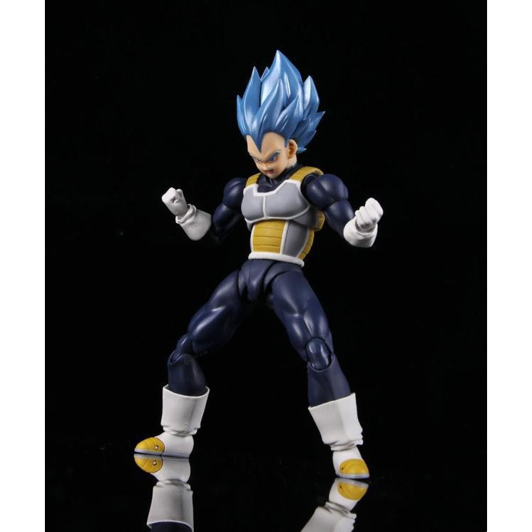 [HÀNG CÓ SẴN-XẢ HÀNG TĂNG DOANH SỐ] MÔ HÌNH KHỚP CỬ ĐỘNG SUPER SAIYAN GOD VEGETA SHF DRAGON BALL SUPER THẦN CAO 15CM