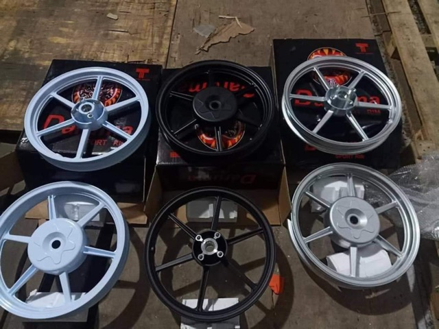 Mâm 6c vario bảng 1.85 2.15 3 mau: đen, bạc, trắng