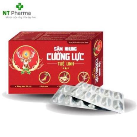 [CHÍNH HÃNG] SÂM NHUNG CƯỜNG LỰC TUỆ LINH - H/30 viên