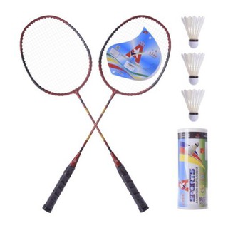 Vợt cầu lông aaa và 3 trái cầu - hàng việt nam