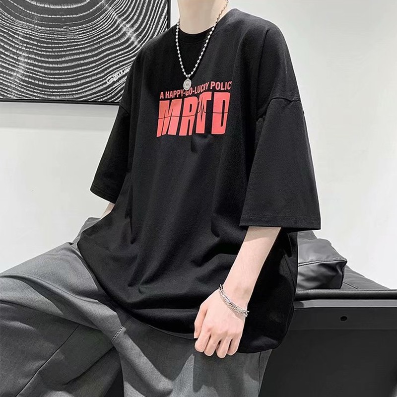 Áo phông nữ nam form rộng giấu quần unisex thun basic teen cổ tròn cotton MRTD oversize giá rẻ in style ulzzang