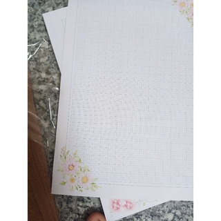 Giấy hoa viết chữ đẹp 10 tờ ôly