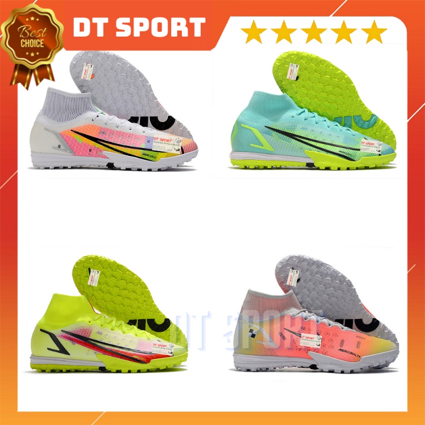 [Tặng Túi Rút Và Tất] Giày Đá Bóng Sân Cỏ Nhân Tạo Mercurial Superfly 9 Elite TF, Giày Đá Banh Nam