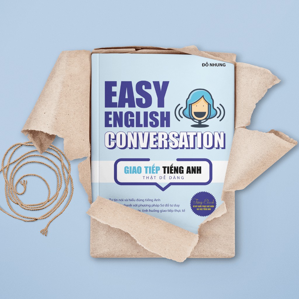 Sách - Easy English Conversation: Giao Tiếp tiếng Anh Thật Dễ Dàng (Học Cùng App MCBOOKS)