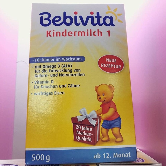 Sữa Bebivita hàng Xách Đức Pre- số1- số2-số3- 1+, 2+